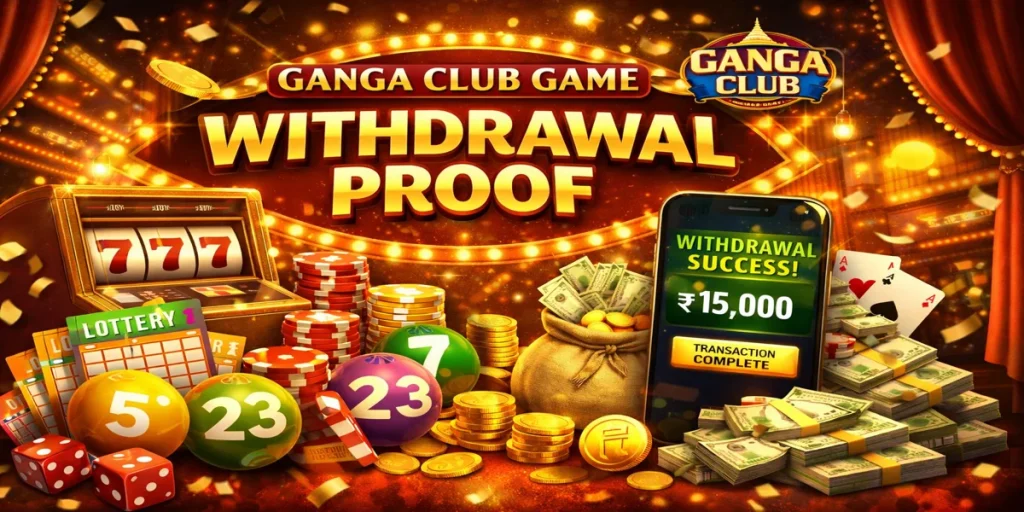 Ganga Club Game Withdrawal Proof